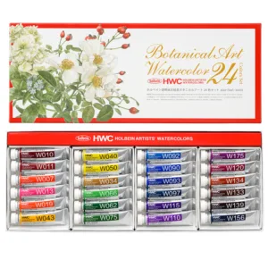 Set Holbein HWC Botanical de 24 Tubos W455