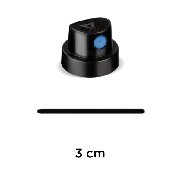 Cap Soft (negro-azul) 3 cm