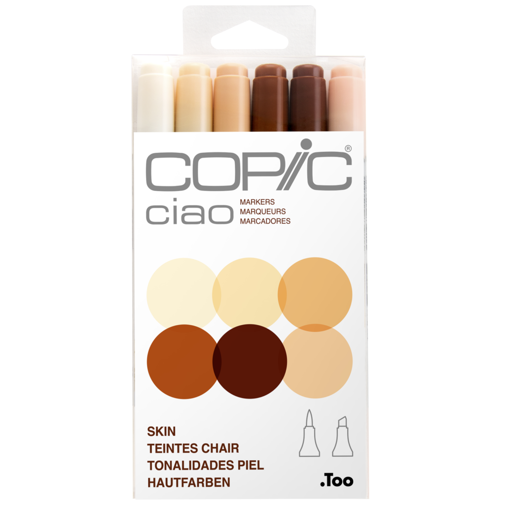 Copic Ciao 6 Portrait