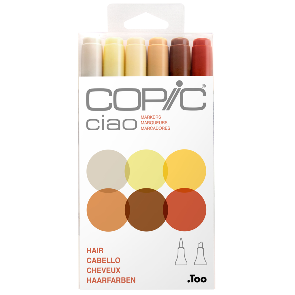 Copic Ciao 6 Hair