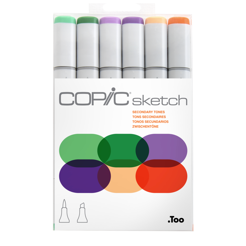 Sketch 6 set Secondary Tones