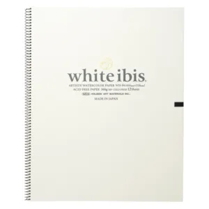 White Ibis Watercolor Paper Spiral F4 300 grs 12 hojas 271314