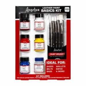 Leather Paint Basics Kit (11 pcs)