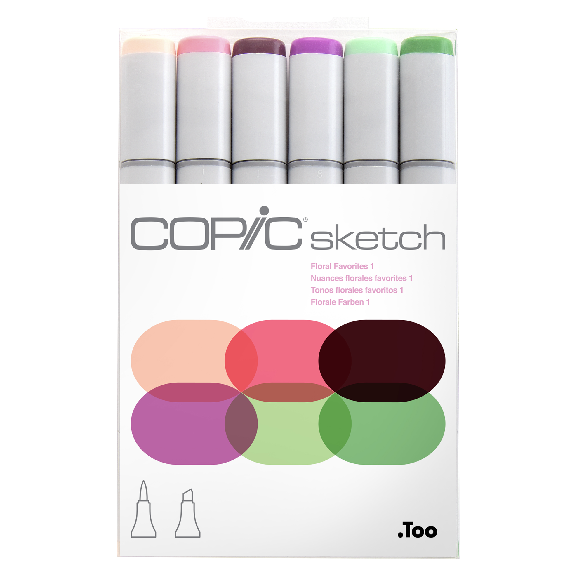 sketch-set-de-6-colores-floral-favorites-1-en-chile-boykot-graffiti-y