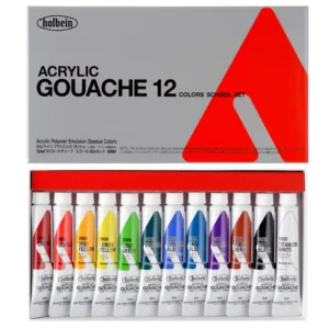 Acryla Gouache 12 un. D981 School Set
