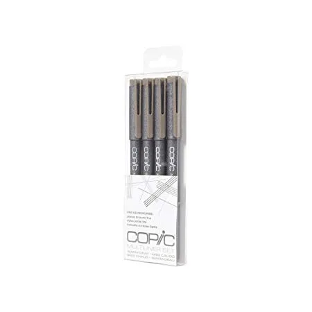Multiliner desechable 4 Set: Warm Grey