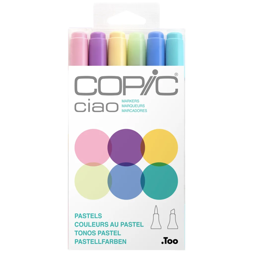 Copic Ciao 6 Pastels