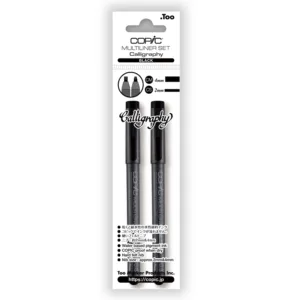 Multiliner desechable Set Calligraphy Black (CM-CS)