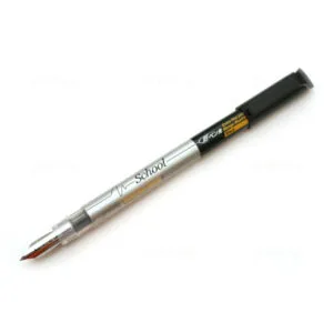 School Pen NP-40Bk-EF (Punta Extra Fina) Negro