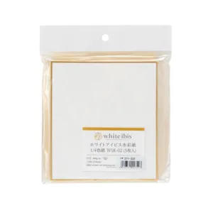 Shikishi White Ibis 1/4 Size WSK02 300 grs (120x135) 271332