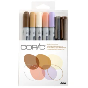 COPIC Ciao Doodle Kit: People (7 Lápices)