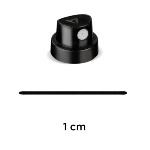 Valvula-COVERSALL Skinny (negro-blanco) 1 cm