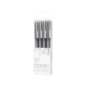 Multiliner desechable 4 Set: Cool Gray