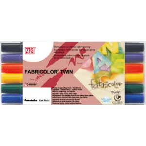 ZIG Fabricolor Twin 6 Set Básico