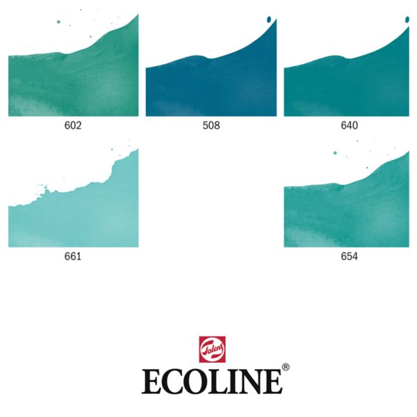 Set Ecoline-5 colores Green Blue - Imagen 4