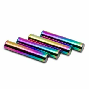 Herrete - Cylinder Metal Plated Aglets - Neo Chrome