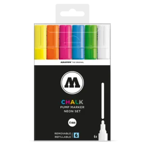Chalk-4mm Neon Set - 6 Color