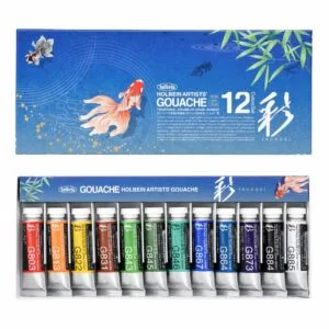 Gouache 12un. Irodori G752 Summer 15ml