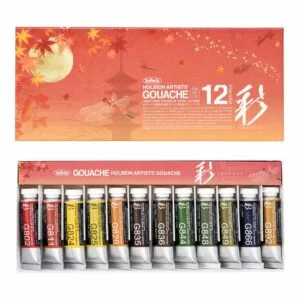 Gouache 12un. Irodori G753 Autumn 15ml