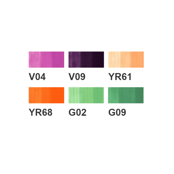 Sketch 6 set Secondary Tones - Imagen 2