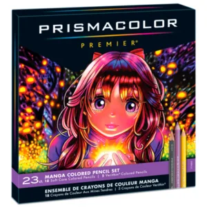 Premier Prismacolor 23 Colored Pencils Manga