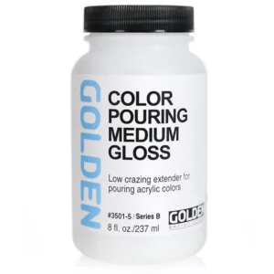 Golden Color Pouring medium gloss