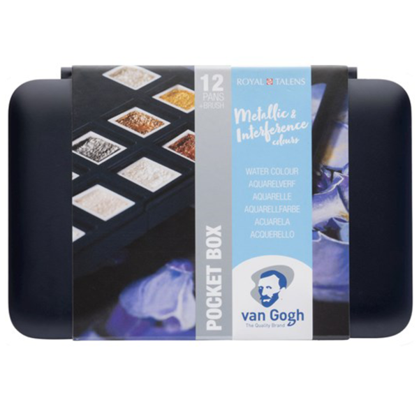 Acuarela pastilla Van Gogh P.B Metallic and Interference