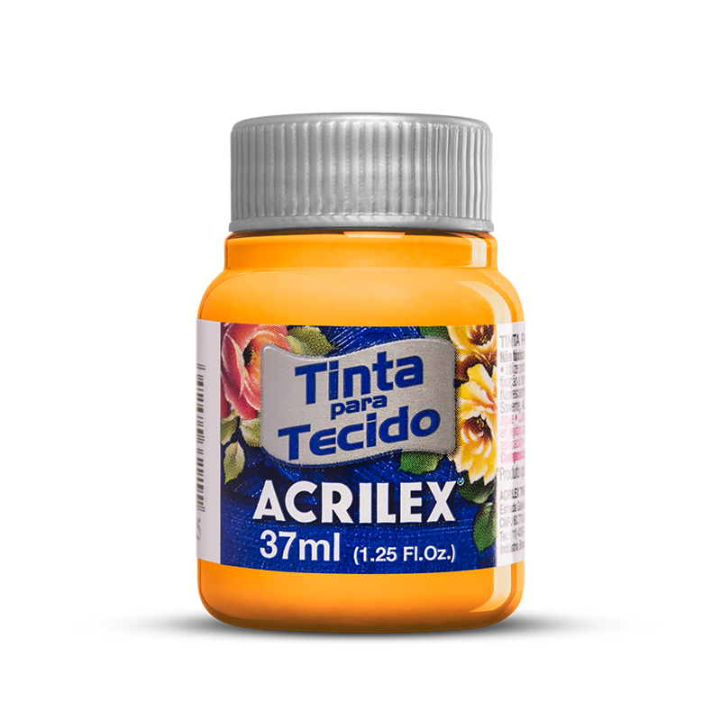 Pintura para tela Acrilex - Pintura téxtil negro 250ml