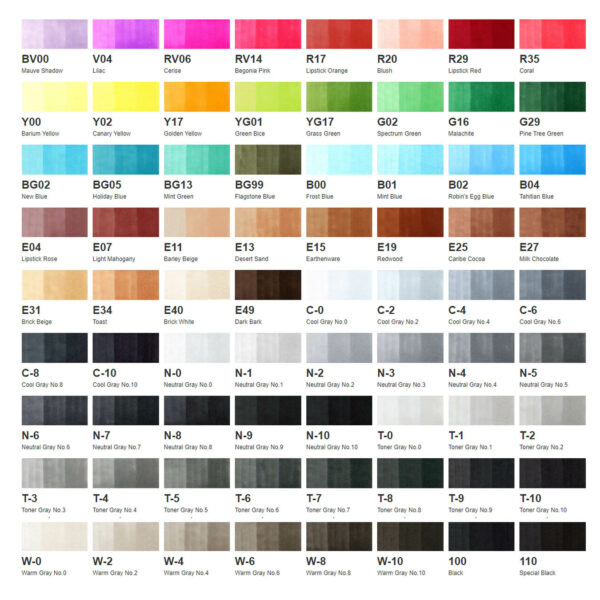 Marker 72 Color Set B - Imagen 2
