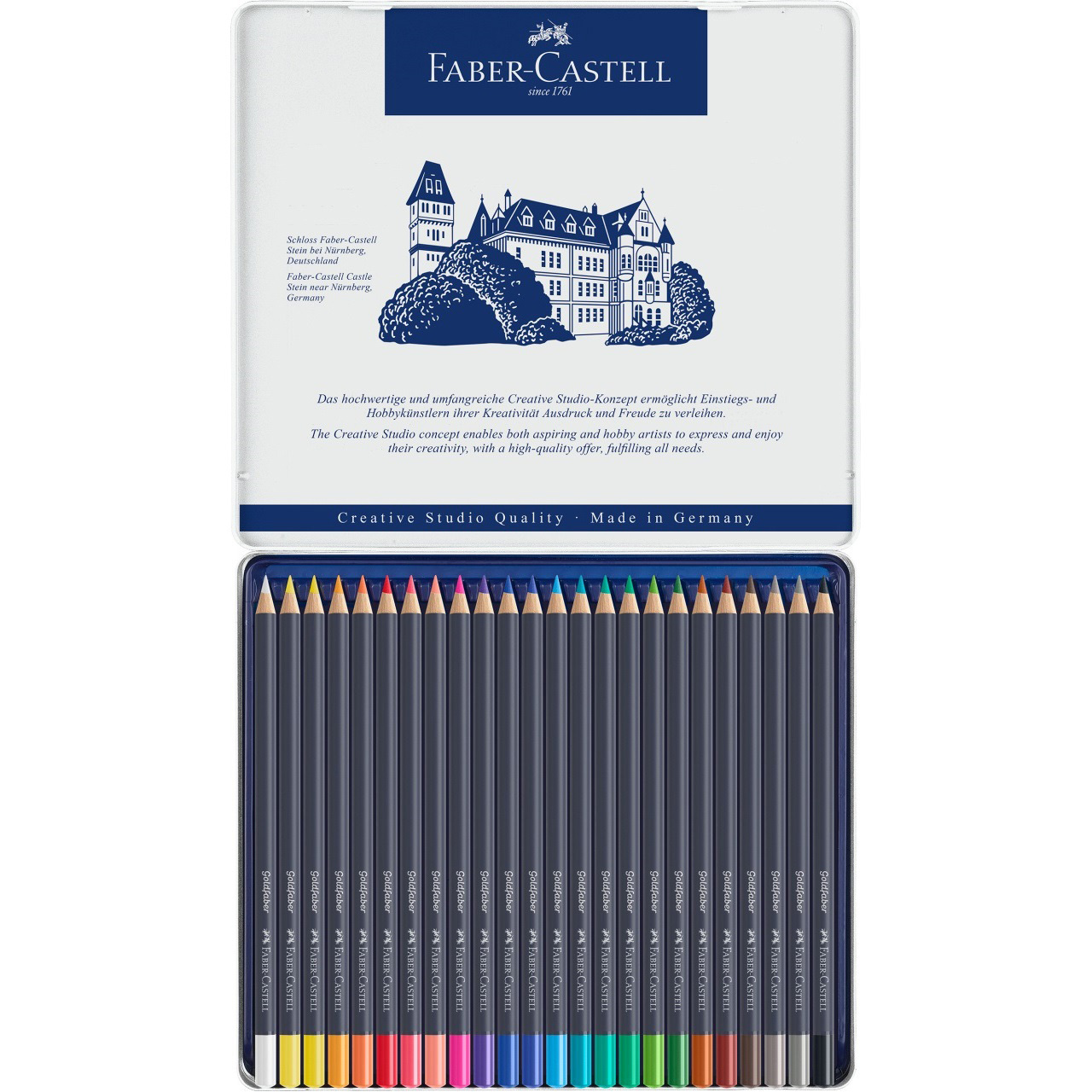 Faber castell акварельные. Фабер Кастелл Акварельные 36 цветов. Карандаши цветные 24 цвета Фабер Кастелл. Акварельные карандаши Фабер Кастелл. Faber Castell карандаши в металлической коробке Goldfaber.