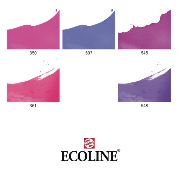Set Ecoline-5 colores Violet - Imagen 4