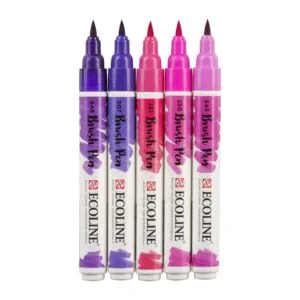 Set Ecoline-5 colores Violet