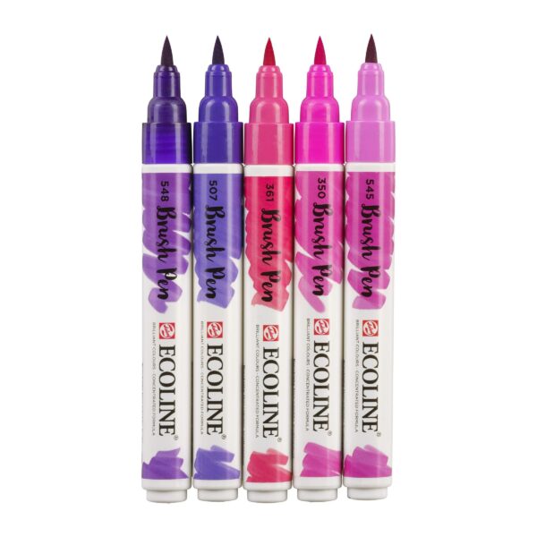 Set Ecoline-5 colores Violet