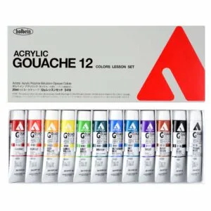 Acryla Gouache 12 un. D410 Lesson