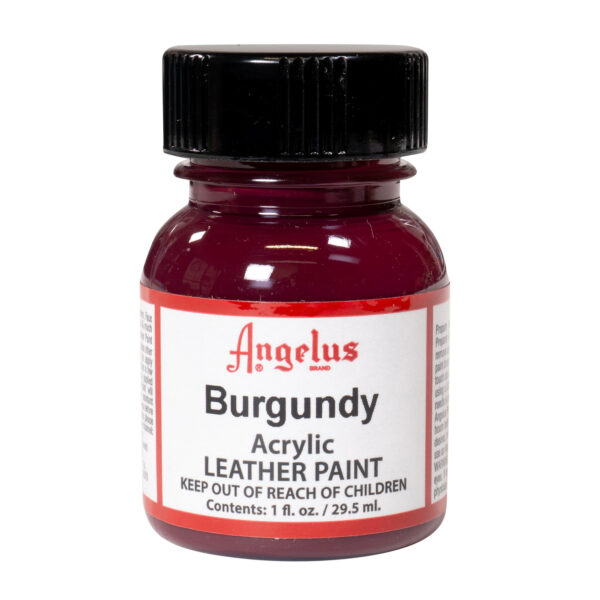 Pintura Cuero Angelus 1 oz Burgundy