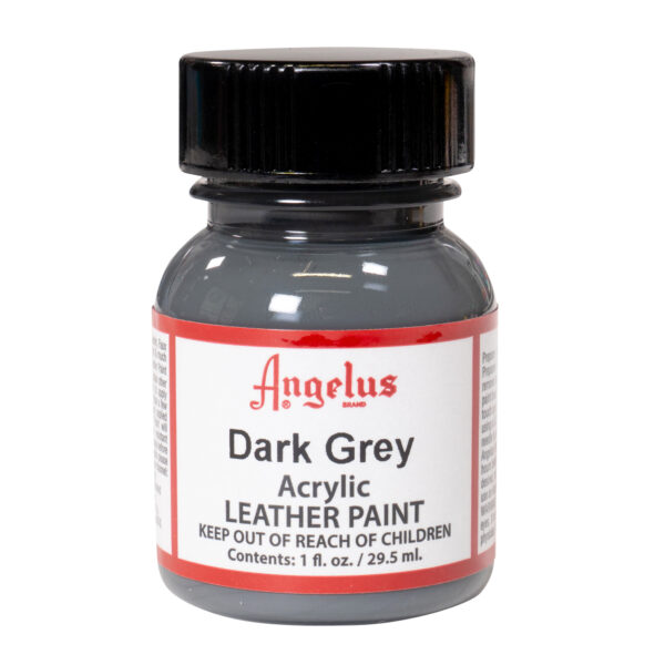 Pintura Cuero Angelus 1 oz Dark Grey