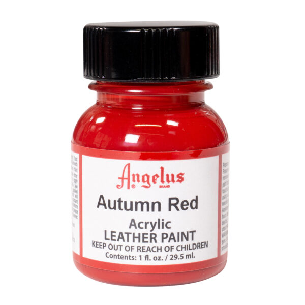 Pintura Cuero Angelus 1 oz Autumn Red