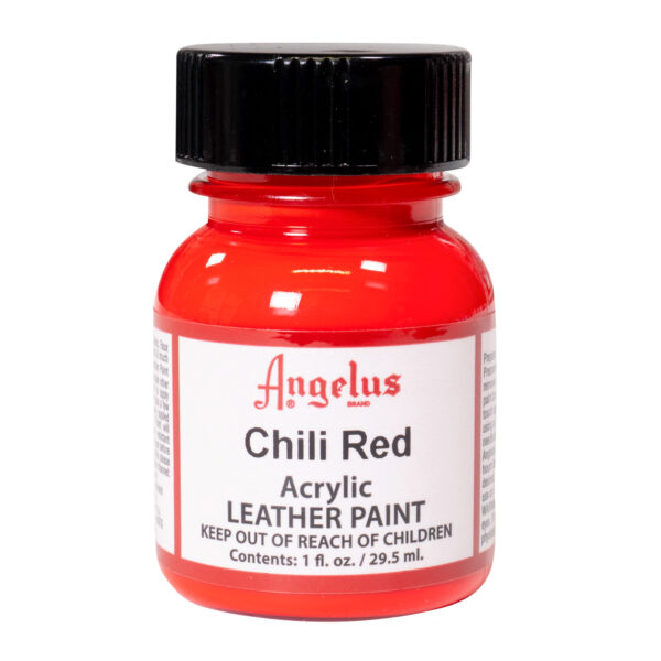 Pintura Cuero Angelus 1 oz Chili Red