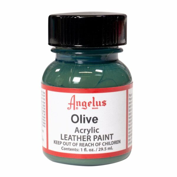 Pintura Cuero Angelus 1 oz Olive