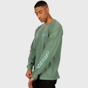 Polera Reality Distortion Field Longsleeve Shirt (SageGreen)