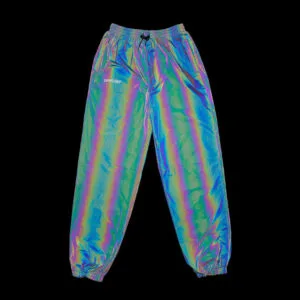 Pantalón RFLCTIV Rainbow Reflective Track Pant M