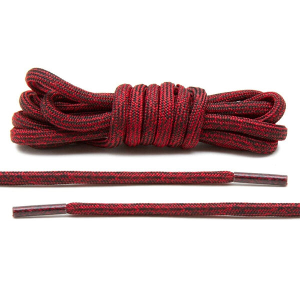 Cordones Redondos Multi-color - Black/Red