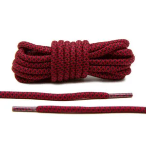 Cordones Redondos - Black/Red