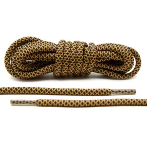 Cordones Redondos - Black/Tan