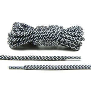Cordones Redondos - Black/White