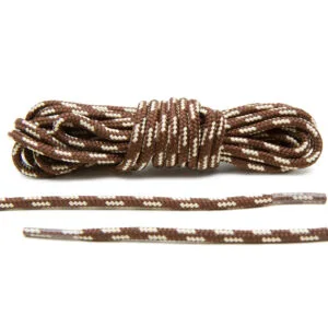 Cordones Redondos Bota - Brown/Beige