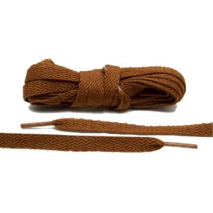 Cordones Planos - Brown
