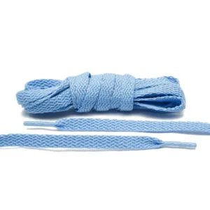 Cordones Planos - Carolina Blue