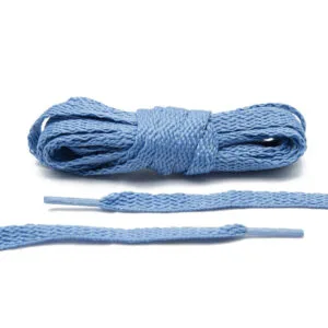 Cordones Planos - Columbia Blue