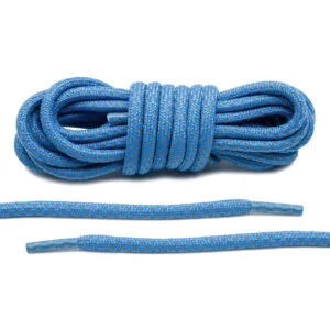 Cordones Redondos Reflectantes 3M Inverse - Cove Blue